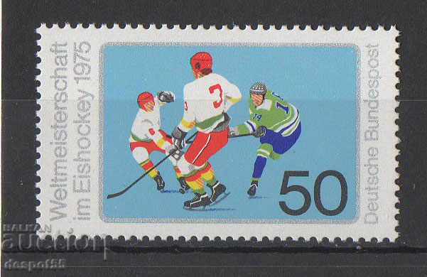 1975. GFR. Campionatul Mondial de hochei pe gheață.