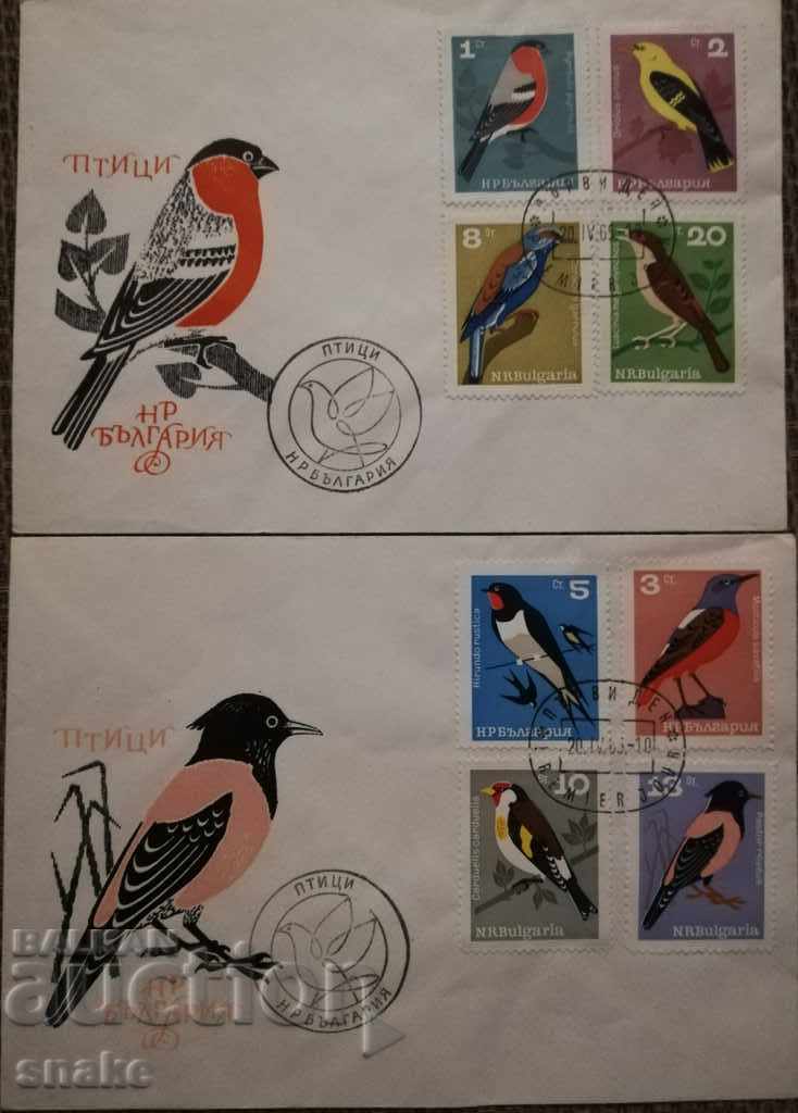 First day envelope. Songbirds 1965