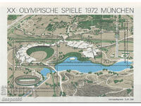 1972. GFR. Jocurile Olimpice - Munchen, Germania. Bloc.