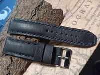 Leather watch strap 22mm Genuine leather by hand 768
