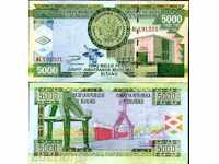 +++ BURUNDI FRANCA 5000 P 48 2008 UNC +++