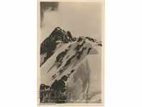 Παλιά καρτ ποστάλ - Ρίλα, κορυφή Αλέκο