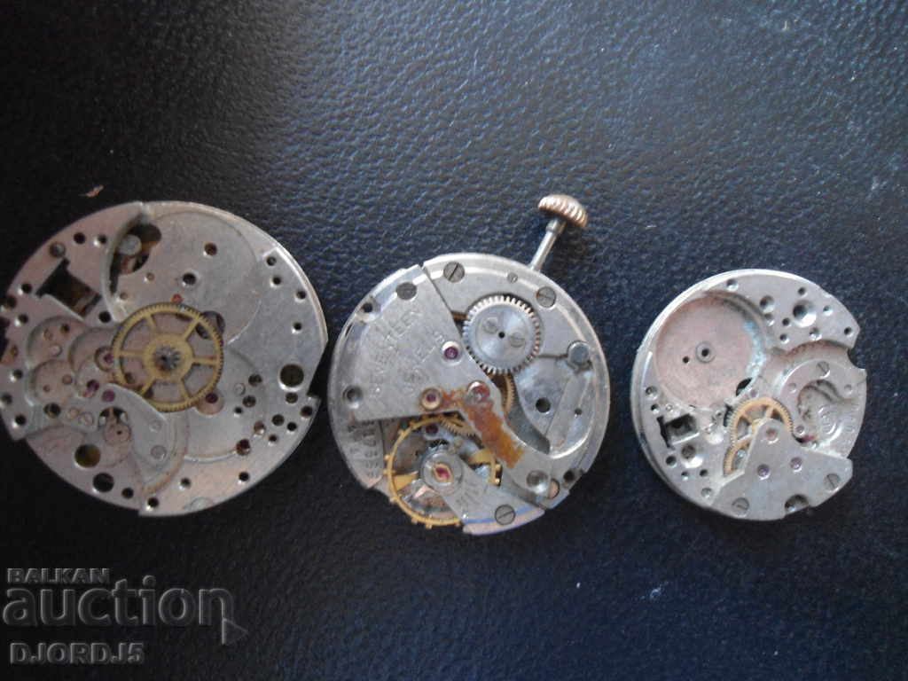 Auction Lot of typewriters from old watches 5 pieces Auction Lot of typewriters from old watches 5 pieces