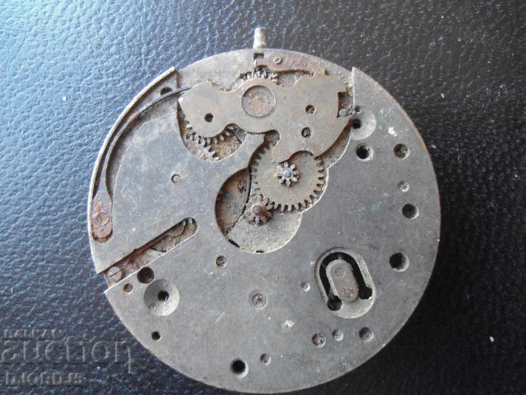 Машинка от стар швейцарски часовник с цена 5.00 лв. | € 2.56 Машинка от стар швейцарски часовник с цена 5.00 лв. | € 2.56