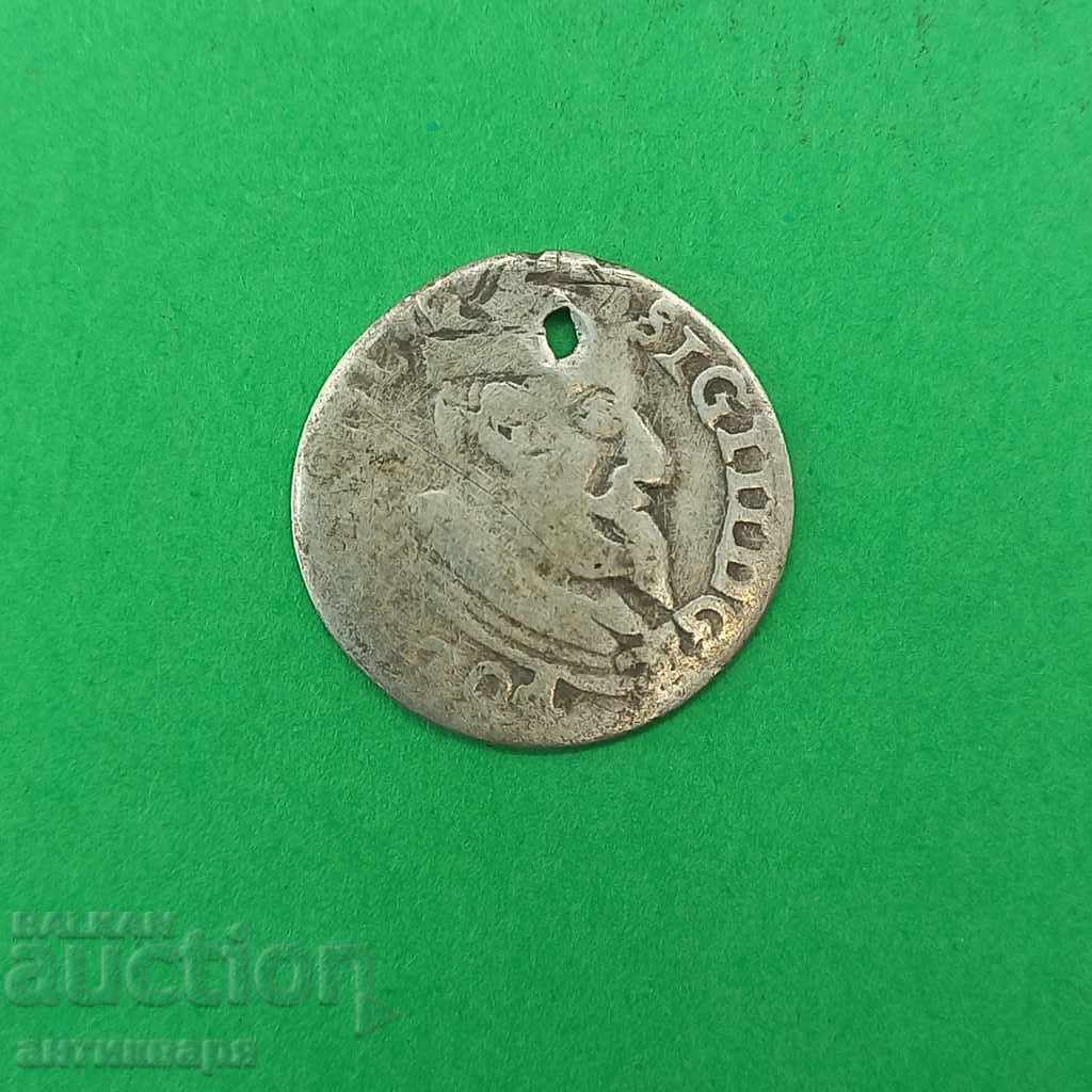 Сигизмунд    монета  сребро   -19