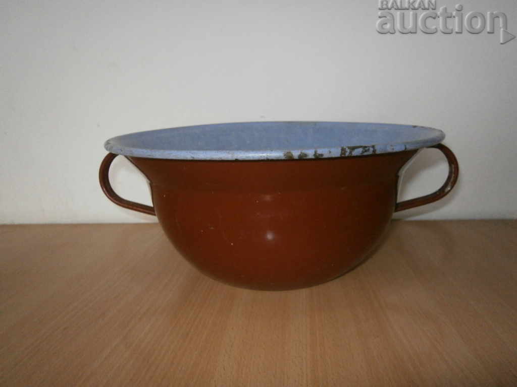 Ancient primitive enameled vessel with price 31.00 BGN | € 15.85 Ancient primitive enameled vessel with price 31.00 BGN | € 15.85