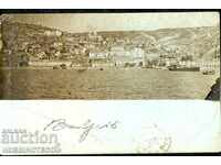 CARD BALCHIK TRAVELED from the SEA to ENGLAND - 1903