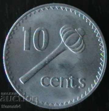 10 cents 1969, Fiji