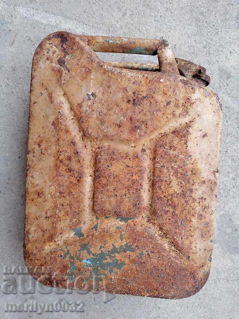German tube 5 liters for Wehrmacht fuel 1941 - 5 German tube 5 liters for Wehrmacht fuel 1941 - 5