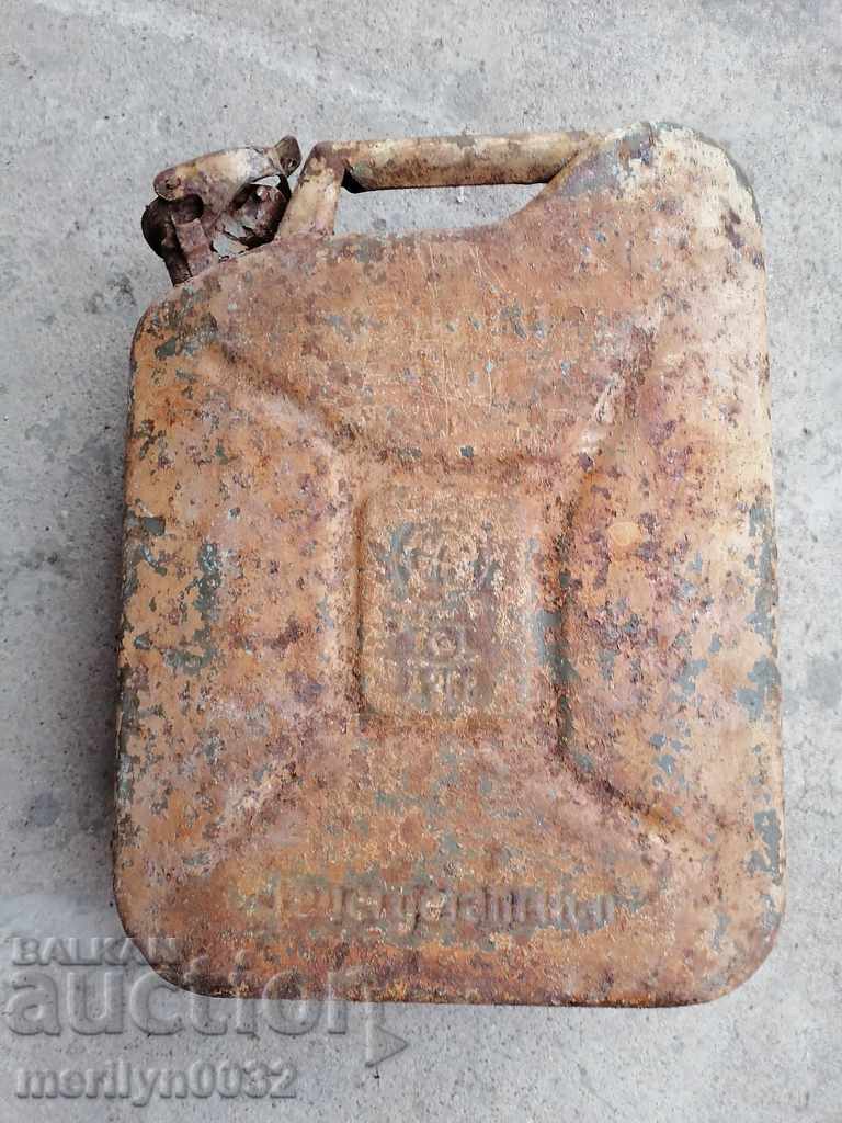 German tube 5 liters for Wehrmacht fuel 1941 - 6 German tube 5 liters for Wehrmacht fuel 1941 - 6