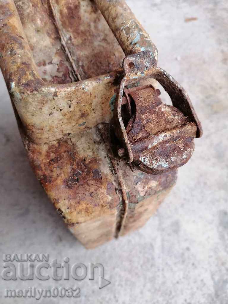 German tube 5 liters for Wehrmacht fuel 1941 - 7 German tube 5 liters for Wehrmacht fuel 1941 - 7