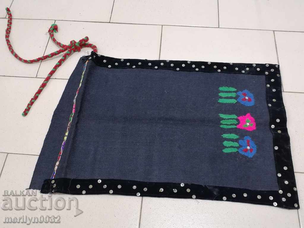 Old woven embroidered embroidered apron with tinsel wear sukman with price 69.00 BGN | € 35.28
