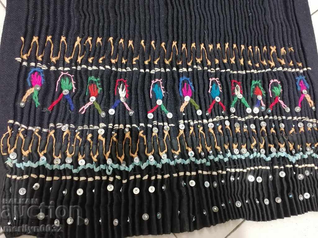 Old squealing dragonfly from women's costume embroidery sukman - 6 Old squealing dragonfly from women's costume embroidery sukman - 6