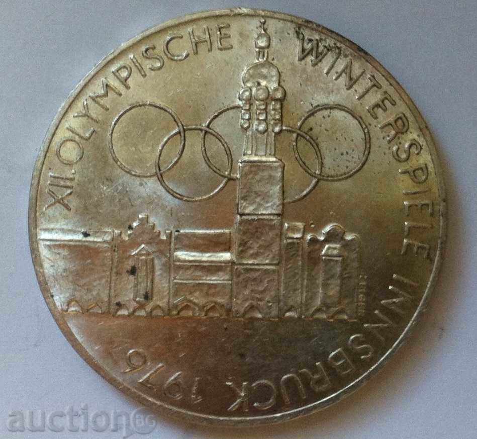 100 de șilingi argint Austria 1976 - monedă de argint cu preț € 19.94 | 39.00 BGN