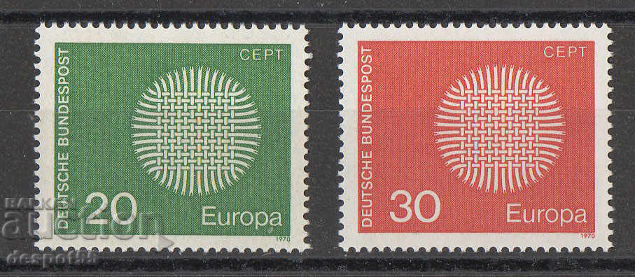 1970. ГФР.  Европа.