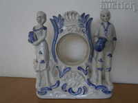 two porcelain figurines figurines