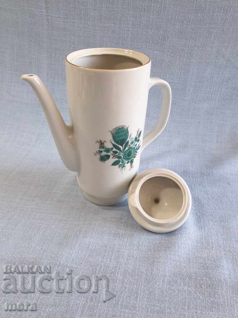 Auction Porcelain jug-Dyanko Stefanov-Razgrad Auction Porcelain jug-Dyanko Stefanov-Razgrad