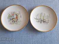Porcelain plates-Hutschenreuther Selb L.H.S. Bavaria Germ