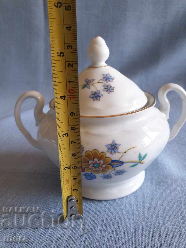 Auction Porcelain large sugar bowl-KBL-Bavaria Auction Porcelain large sugar bowl-KBL-Bavaria