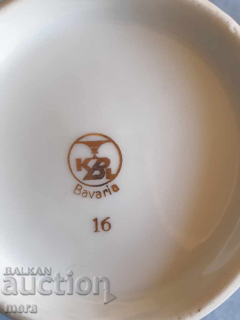 Porcelain large sugar bowl-KBL-Bavaria - 5 Porcelain large sugar bowl-KBL-Bavaria - 5