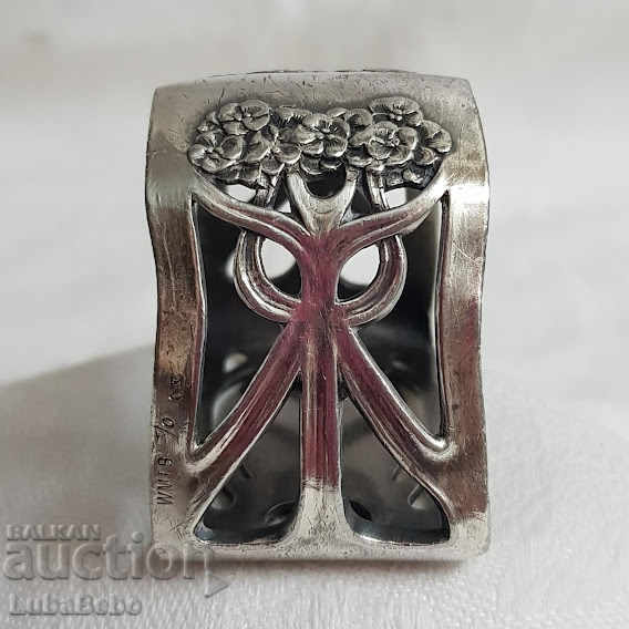 Napkin ring in Art Nouveau WMF style. with price 130.00 BGN | € 66.47 Napkin ring in Art Nouveau WMF style. with price 130.00 BGN | € 66.47