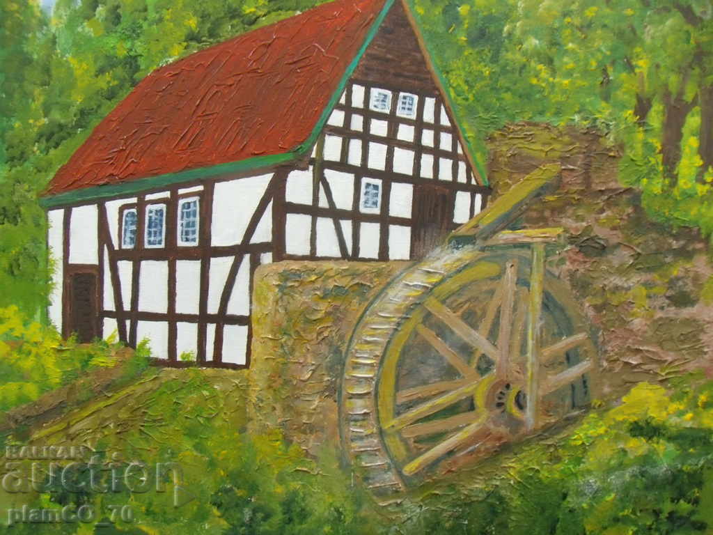 Auction № * 5849 old painting - oil, canvas - size 50/40 cm Auction № * 5849 old painting - oil, canvas - size 50/40 cm