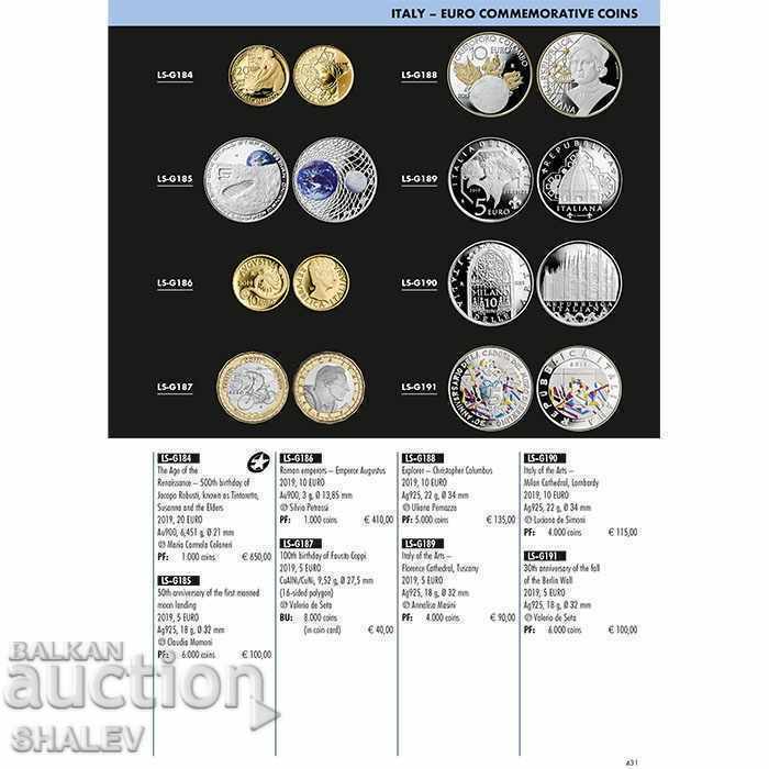 Κατάλογος για κέρματα και τραπεζογραμμάτια ευρώ - εκδ. 2018 στο Leuchtturm.