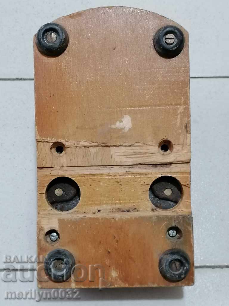 Old Cast Iron Perforator Kingdom of Bulgaria - 5 Old Cast Iron Perforator Kingdom of Bulgaria - 5