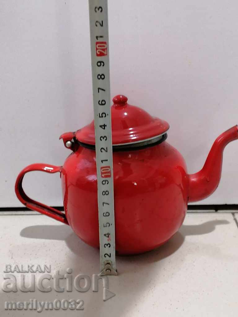 Παλιά εμαγιέ σκάφος βραστήρα βραστήρα κατσαρόλα με σμάλτο με τιμή 35.00 BGN | € 17.90 Παλιά εμαγιέ σκάφος βραστήρα βραστήρα κατσαρόλα με σμάλτο με τιμή 35.00 BGN | € 17.90