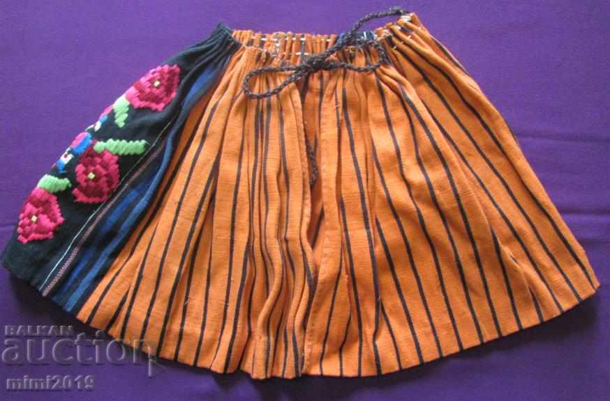 Delivery of 19th Century Folk Art Children's Costume Hand Embroidery Delivery of 19th Century Folk Art Children's Costume Hand Embroidery