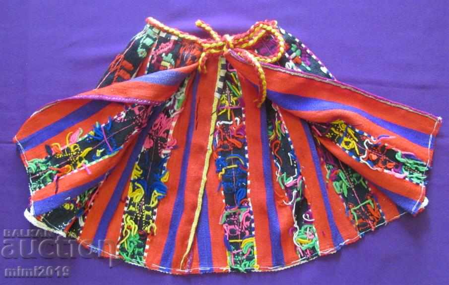 Delivery of 19th Century Folk Art Children's Costume Hand Embroidery Delivery of 19th Century Folk Art Children's Costume Hand Embroidery