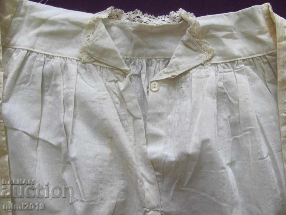 19th Century Folk Art Children's Costume Hand Embroidery - 6 19th Century Folk Art Children's Costume Hand Embroidery - 6