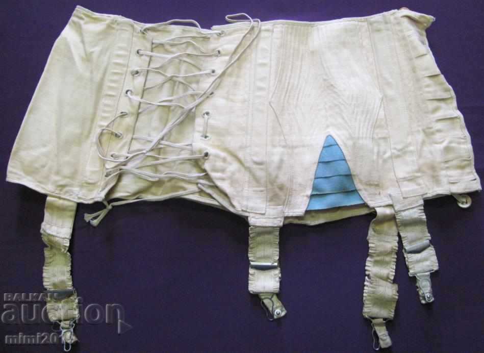 30-те Стар Женски Автентичен Колан за Жартиери Корсет с цена 42.00 лв. | € 21.47 30-те Стар Женски Автентичен Колан за Жартиери Корсет с цена 42.00 лв. | € 21.47