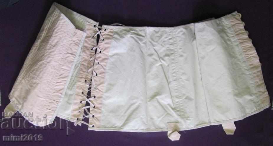 30s Old Women's Authentic Garter Belt Corset - 7 30s Old Women's Authentic Garter Belt Corset - 7