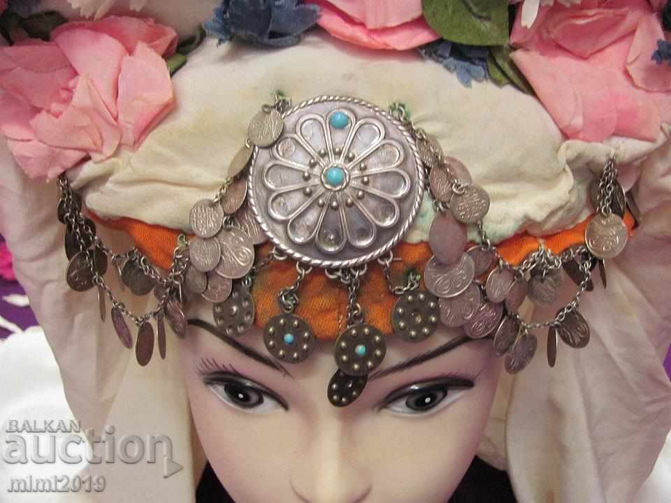 Delivery of Folk Art Old Head Decoration, Head of Flowers