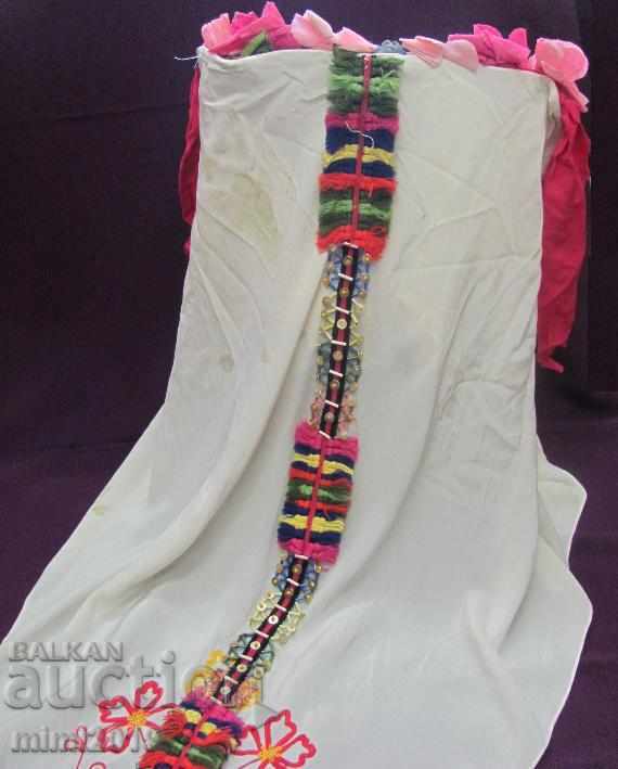 Folk Art Old Head Decoration, Head of Flowers - 6