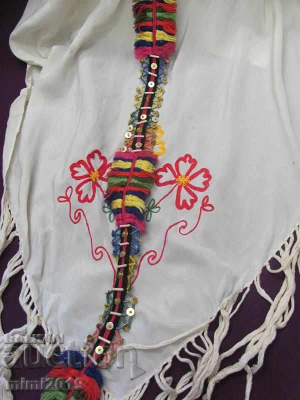 Folk Art Old Head Decoration, Head of Flowers - 5 Folk Art Old Head Decoration, Head of Flowers - 5