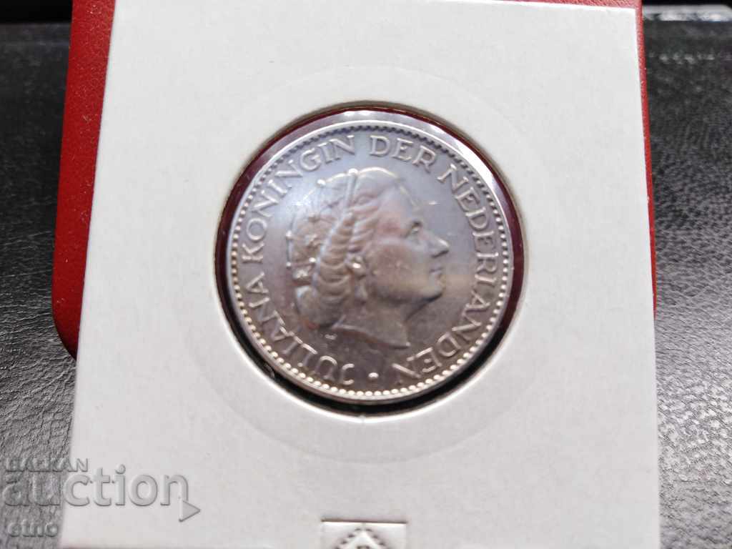 Auction 1 GULDEN, 1957 SILVER 720, COIN, NETHERLANDS Auction 1 GULDEN, 1957 SILVER 720, COIN, NETHERLANDS