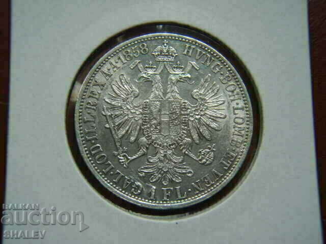 Delivery of 1 Florin 1858 A Austria (1 Florin Austria) - AU