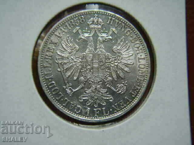 1 Florin 1858 A Austria (1 Florin Austria) - AU