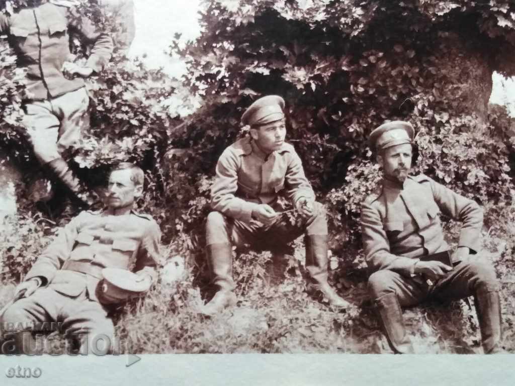 ROYAL PHOTO-PSV, SERES, 10th Company, 85th Regiment, OFFICERS, front with price 30.00 BGN | € 15.34 ROYAL PHOTO-PSV, SERES, 10th Company, 85th Regiment, OFFICERS, front with price 30.00 BGN | € 15.34