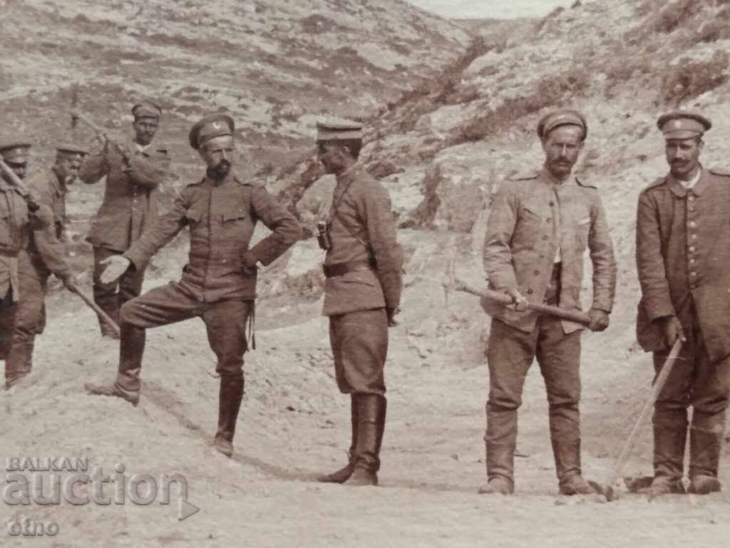 Auction ROYAL PHOTO-PSV, 85th Regiment, SERES, front, at work Auction ROYAL PHOTO-PSV, 85th Regiment, SERES, front, at work