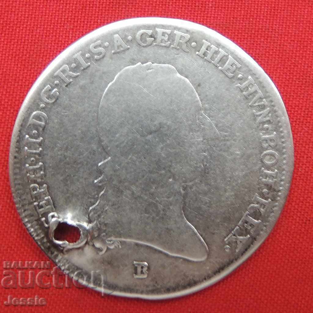 1/4 kronenthaler 1788 In the Austrian Netherlands Franz Joseph II with price € 14.45 | 28.26 BGN 1/4 kronenthaler 1788 In the Austrian Netherlands Franz Joseph II with price € 14.45 | 28.26 BGN