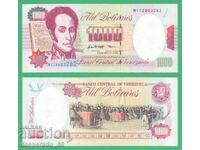 (¯`'•.¸ VENEZUELA 1000 bolivari 1998 UNC ¸.•'´¯)
