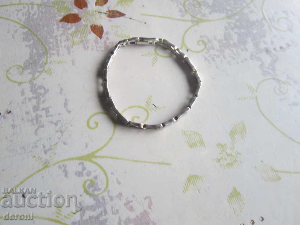 Great silver bracelet with 925 stones - 5 Great silver bracelet with 925 stones - 5