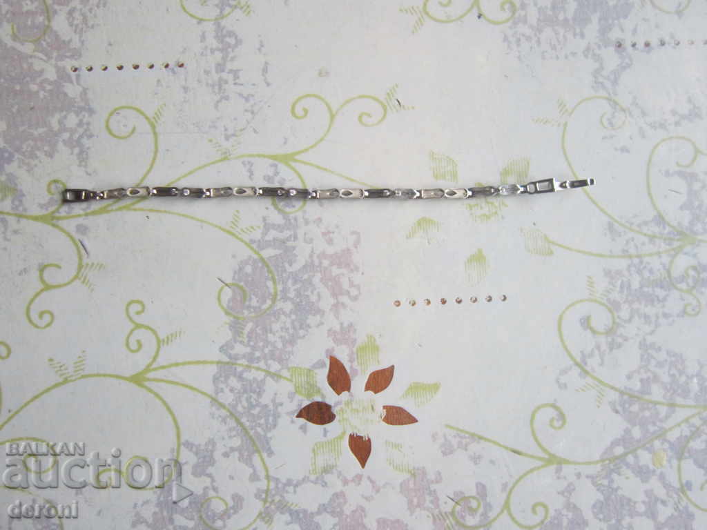 Great silver bracelet with 925 stones