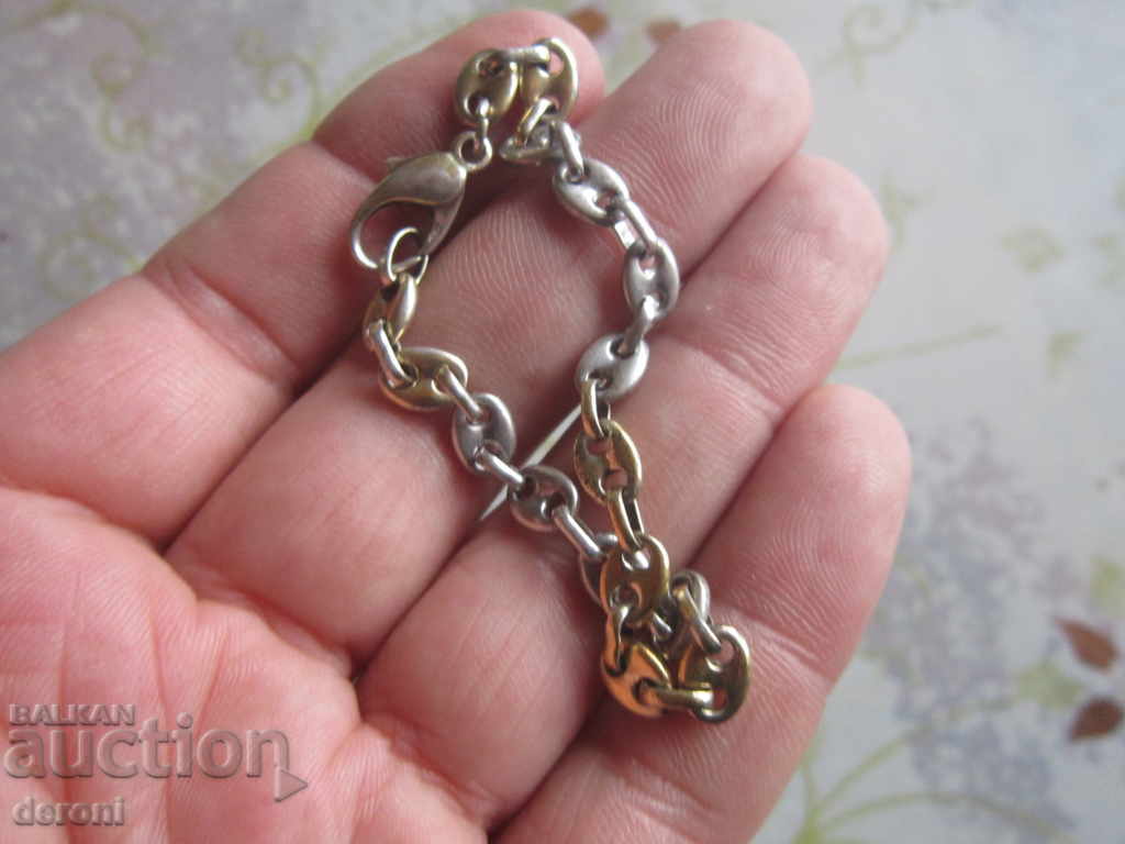 Gold-plated silver bracelet 925 FBM - 7 Gold-plated silver bracelet 925 FBM - 7