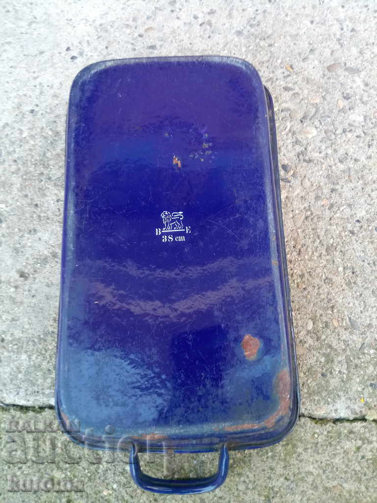 Old enameled tray - 5 Old enameled tray - 5