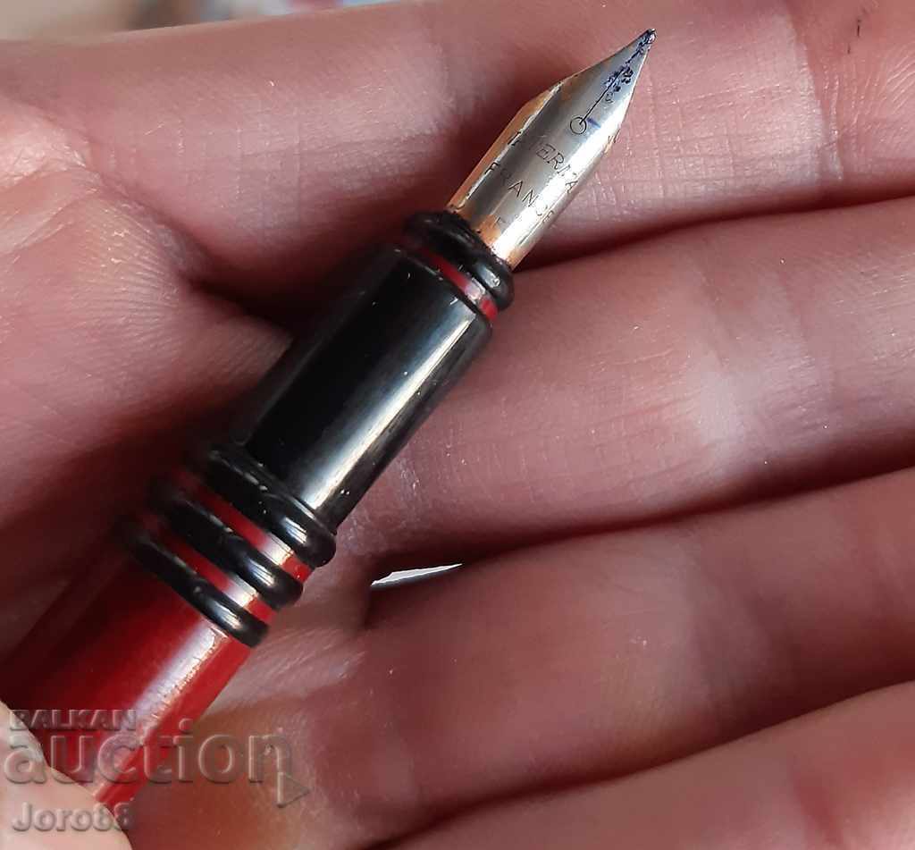 Old Waterman fountain pen with gilding - 6