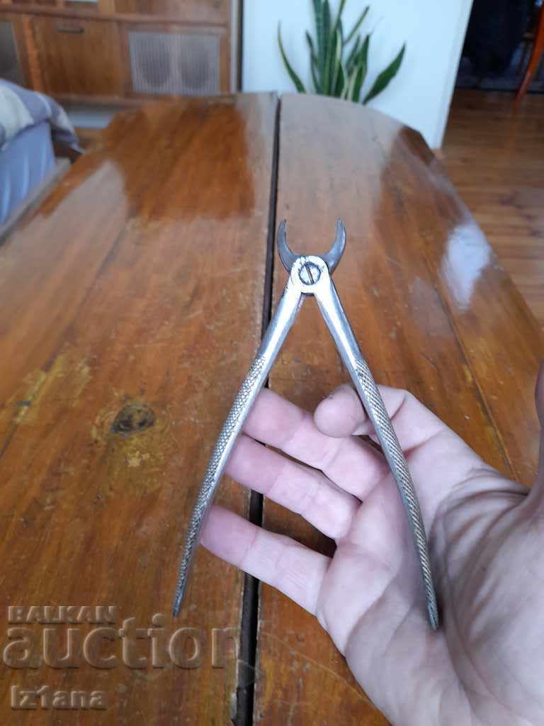 Delivery of Old dental pliers C. Ash & Sons